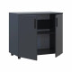 Комод Doros Торн Антрацит 2 ДСП 90х51.6х80 (DRS-012086)