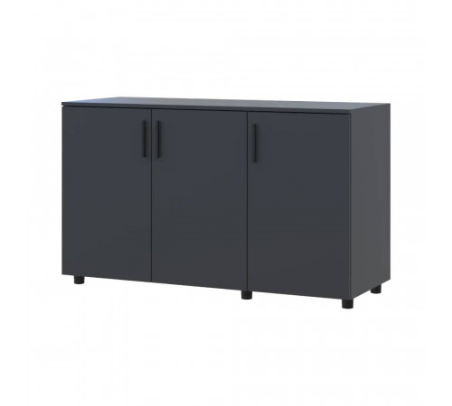 Комод Doros Торн Антрацит 3 ДСП 135х51.6х80 (DRS-012097)