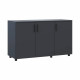 Комод Doros Торн Антрацит 3 ДСП 135х51.6х80 (DRS-012097)