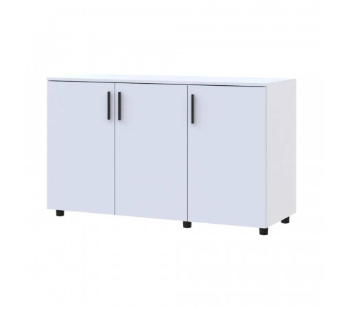 Комод Doros Торн Белый 3 ДСП 135х51.6х80 (DRS-012098)