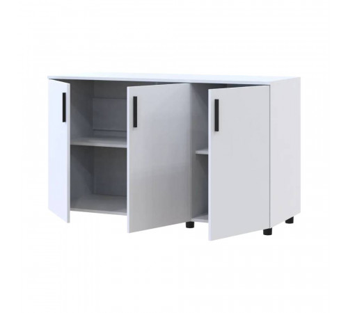 Комод Doros Торн Белый 3 ДСП 135х51.6х80 (DRS-012098)