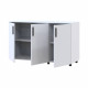 Комод Doros Торн Белый 3 ДСП 135х51.6х80 (DRS-012098)