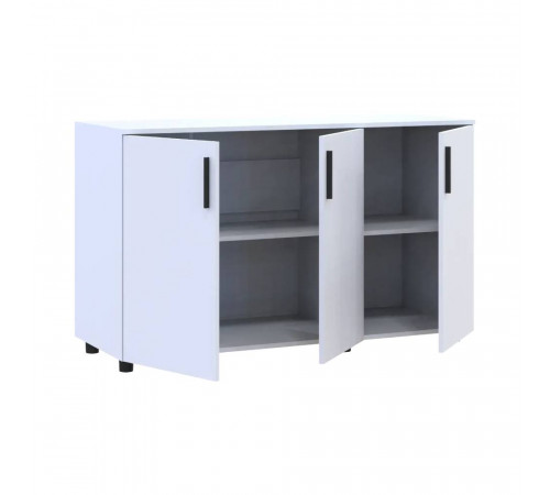 Комод Doros Торн Белый 3 ДСП 135х51.6х80 (DRS-012098)