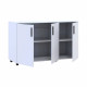 Комод Doros Торн Белый 3 ДСП 135х51.6х80 (DRS-012098)