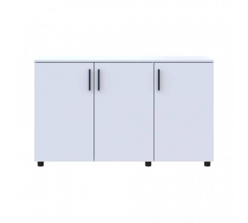 Комод Doros Торн Белый 3 ДСП 135х51.6х80 (DRS-012098)