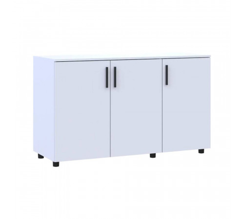 Комод Doros Торн Белый 3 ДСП 135х51.6х80 (DRS-012098)
