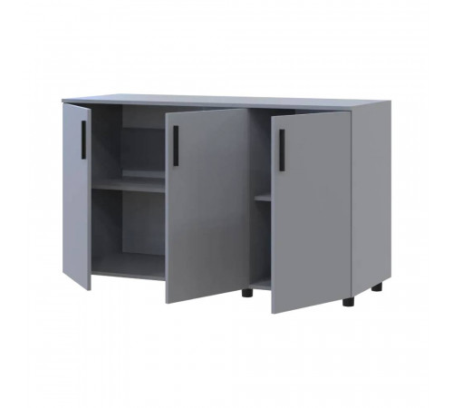 Комод Doros Торн Серый 3 ДСП 135х51.6х80 (DRS-012101)