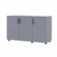 Комод Doros Торн Серый 3 ДСП 135х51.6х80 (DRS-012101)