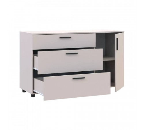 Комод Doros Торн Кашемир 3Ш/1Д 135х51.6х80 (DRS-012105)