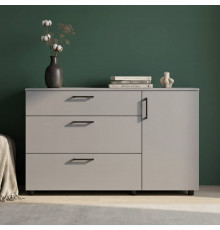 Комод Doros Торн Серый 3Ш/1Д 135х51.6х80 (DRS-012107)