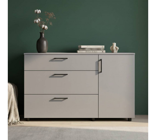 Комод Doros Торн Серый 3Ш/1Д 135х51.6х80 (DRS-012107)