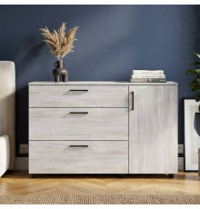 Комод Doros Торн Сосна Натти 3Ш/1Д 135х51.6х80 (DRS-012108)