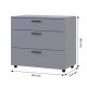 Комод Doros Торн Сосна Натти 3Ш 90х51.6х80 (DRS-012096)
