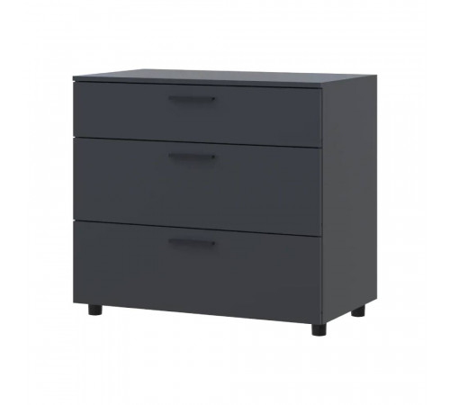 Комод Doros Торн Антрацит 3Ш 90х51.6х80 (DRS-012092)