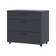 Комод Doros Торн Антрацит 3Ш 90х51.6х80 (DRS-012092)