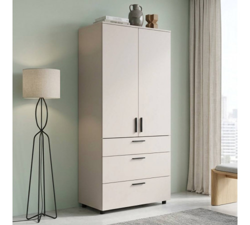 Шкаф для одежды Doros Торн Кашемир 2 ДСП/3Ш (полки) 90х51.6х200 (DRS-012028)
