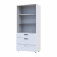 Шкаф для одежды Doros Торн Белый 2 ДСП/3Ш (полки) 90х51.6х200 (DRS-012020)