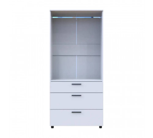 Шкаф для одежды Doros Торн Белый 2 ДСП/3Ш (штанга) 90х51.6х200 (DRS-012021)