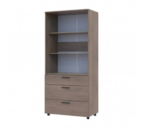 Шкаф для одежды Doros Торн Кремона Канноло 2 ДСП/3Ш (полки) 90х51.6х200 (DRS-012016)