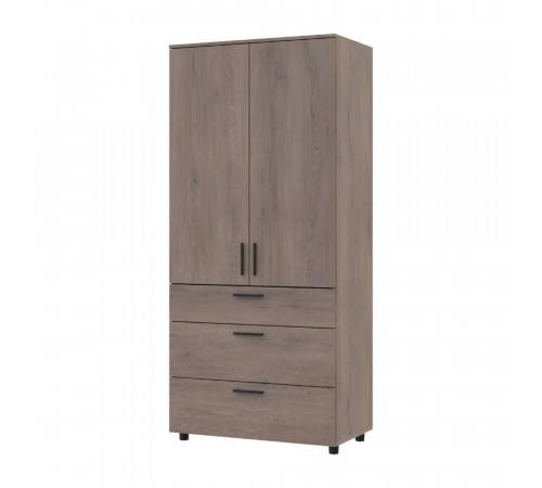 Шкаф для одежды Doros Торн Кремона Канноло 2 ДСП/3Ш (полки) 90х51.6х200 (DRS-012016)
