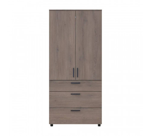 Шкаф для одежды Doros Торн Кремона Канноло 2 ДСП/3Ш (полки) 90х51.6х200 (DRS-012016)