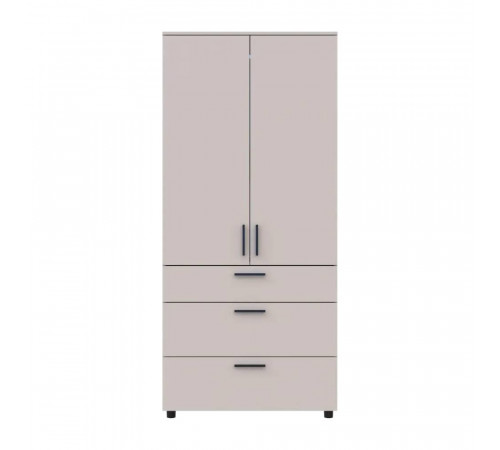 Шкаф для одежды Doros Торн Кашемир 2 ДСП/3Ш (штанга) 90х51.6х200 (DRS-012029)