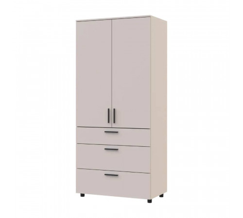 Шкаф для одежды Doros Торн Кашемир 2 ДСП/3Ш (штанга) 90х51.6х200 (DRS-012029)