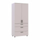 Шкаф для одежды Doros Торн Кашемир 2 ДСП/3Ш (штанга) 90х51.6х200 (DRS-012029)