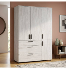 Шкаф для одежды Doros Торн Сосна Натти 3 ДСП/3Ш (штанга) 135х51.6х200 (DRS-012081)