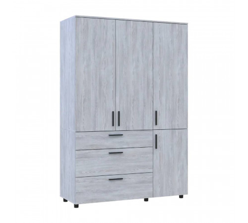 Шкаф для одежды Doros Торн Сосна Натти 3 ДСП/3Ш (полки) 135х51.6х200 (DRS-012080)
