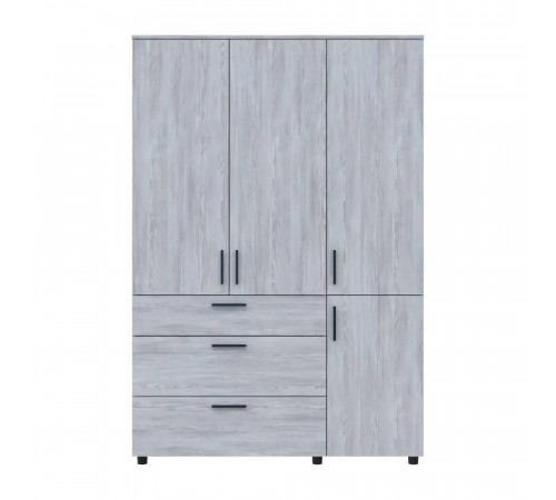 Шкаф для одежды Doros Торн Сосна Натти 3 ДСП/3Ш (полки) 135х51.6х200 (DRS-012080)