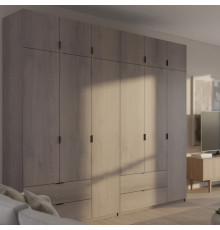 Комплект шкафов для одежды Doros Лукас (2 шт.) 270х50х240 см Канноло (DRS-011852)