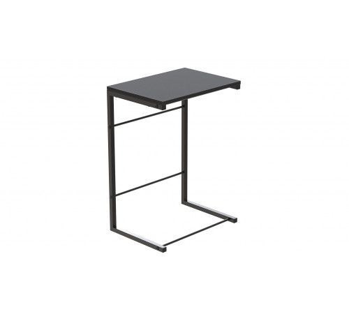 Столик Терри Ferrum-decor 650x440x330 Черный металл ДСП Сосна Кембра 16 мм (FRD-104650)