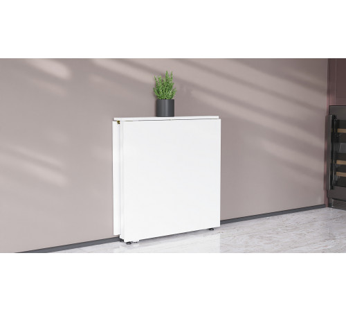 Стол-книга трансформер Орион 2 Ferrum-decor 750x1520x730 Белый металл ДСП Белое 16 мм (FRD-104590)
