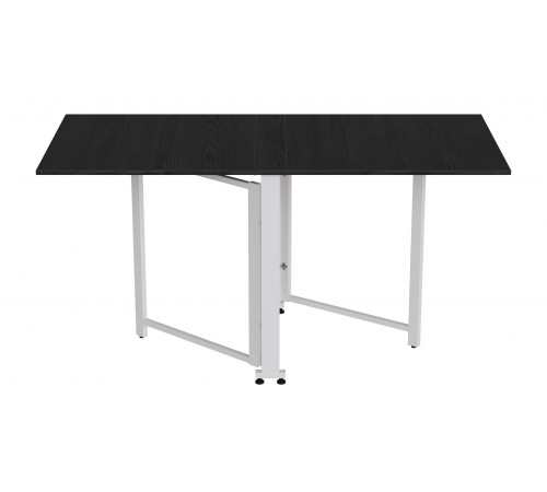 Стол-книжка трансформер Орион 2 Ferrum-decor 750x1520x730 Белый металл ДСП Сосна Кембра 16 мм (FRD-104592)