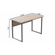 Компьютерный стол Ferrum-decor Коди 75x140x60 черный ДСП Дуб Сан-Марино 16мм (FRD-103754)
