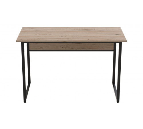 Компьютерный стол Ferrum-decor Коди 75x140x60 черный ДСП Дуб Сан-Марино 16мм (FRD-103754)
