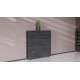 Стол-книжка трансформер Орион 2 Ferrum-decor 750x1520x730 Черный металл ДСП Сосна Кембра 16 мм (FRD-104585)