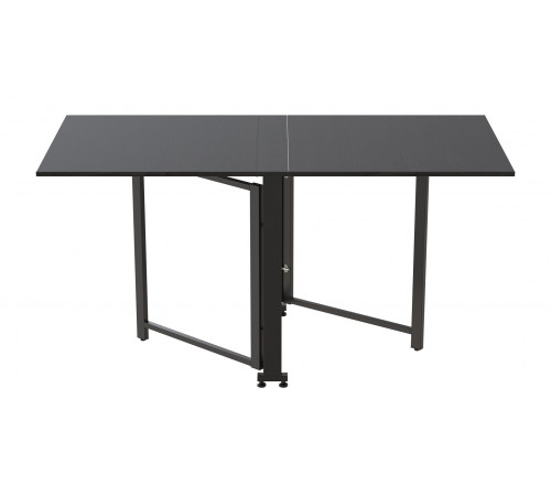 Стол-книжка трансформер Орион 2 Ferrum-decor 750x1520x730 Черный металл ДСП Сосна Кембра 16 мм (FRD-104585)