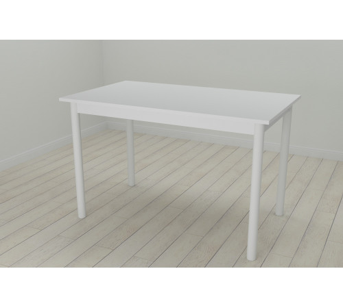 Стол кухонный Ferrum-decor Бенита 75x120x60 Белый ДСП Белое 16мм (FRD-106266)