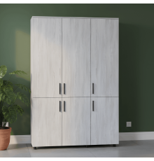 Шкаф для одежды Doros Торн Сосна Натти 3 ДСП (полки) 135х51.6х200 (DRS-012078)