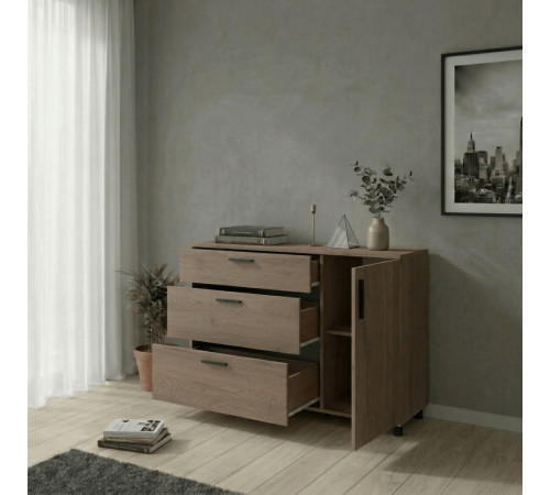 Комод Doros Торн Кремона Канноло 3Ш/1Д 135х51.6х80 (DRS-012106)