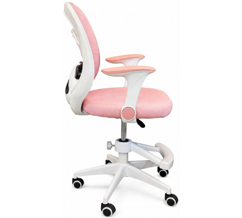 Кресло вращающееся детское с подставкой для ног PERFECT KIDS PANDA PINK Perfect Home Розовый (PFH-092111)