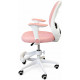 Кресло вращающееся детское с подставкой для ног PERFECT KIDS PANDA PINK Perfect Home Розовый (PFH-092111)