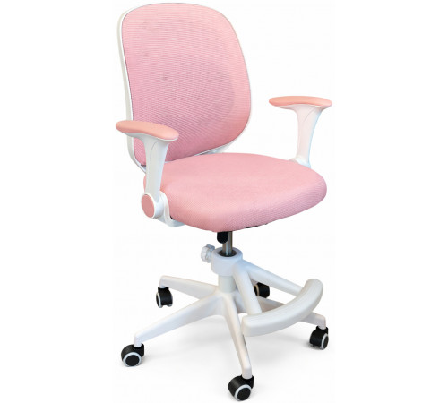Кресло вращающееся детское с подставкой для ног PERFECT KIDS PANDA PINK Perfect Home Розовый (PFH-092111)