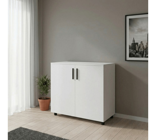 Комод Doros Торн Белый 2 ДСП 90х51.6х80 (DRS-012087)