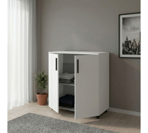 Комод Doros Торн Белый 2 ДСП 90х51.6х80 (DRS-012087)