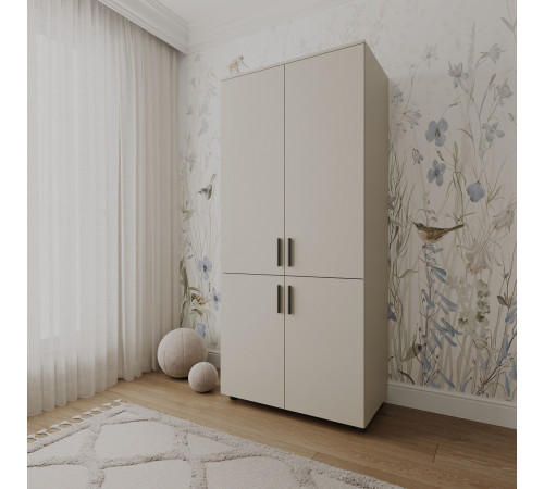 Шкаф для одежды Doros Торн Кашемир 2 ДСП (штанга) 90х51.6х200 (DRS-012027)