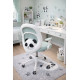 Кресло вращающееся детское с подставкой для ног PERFECT KIDS PANDA GREEN Perfect Home Зеленый (PFH-092112)