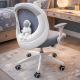 Кресло вращающееся детское с подставкой для ног PERFECT KIDS ASTRONAUT GRAY Perfect Home Серый (PFH-092113)